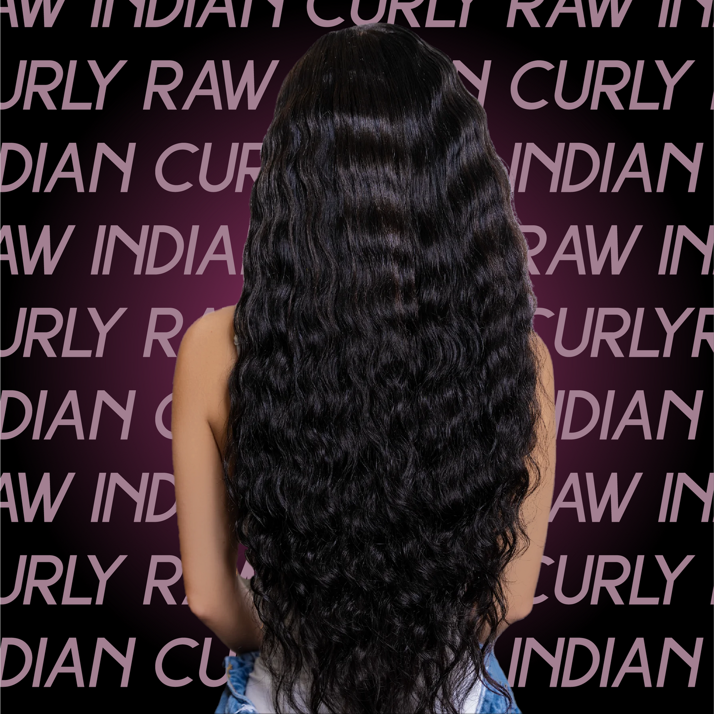 Raw Indian Curly Weft