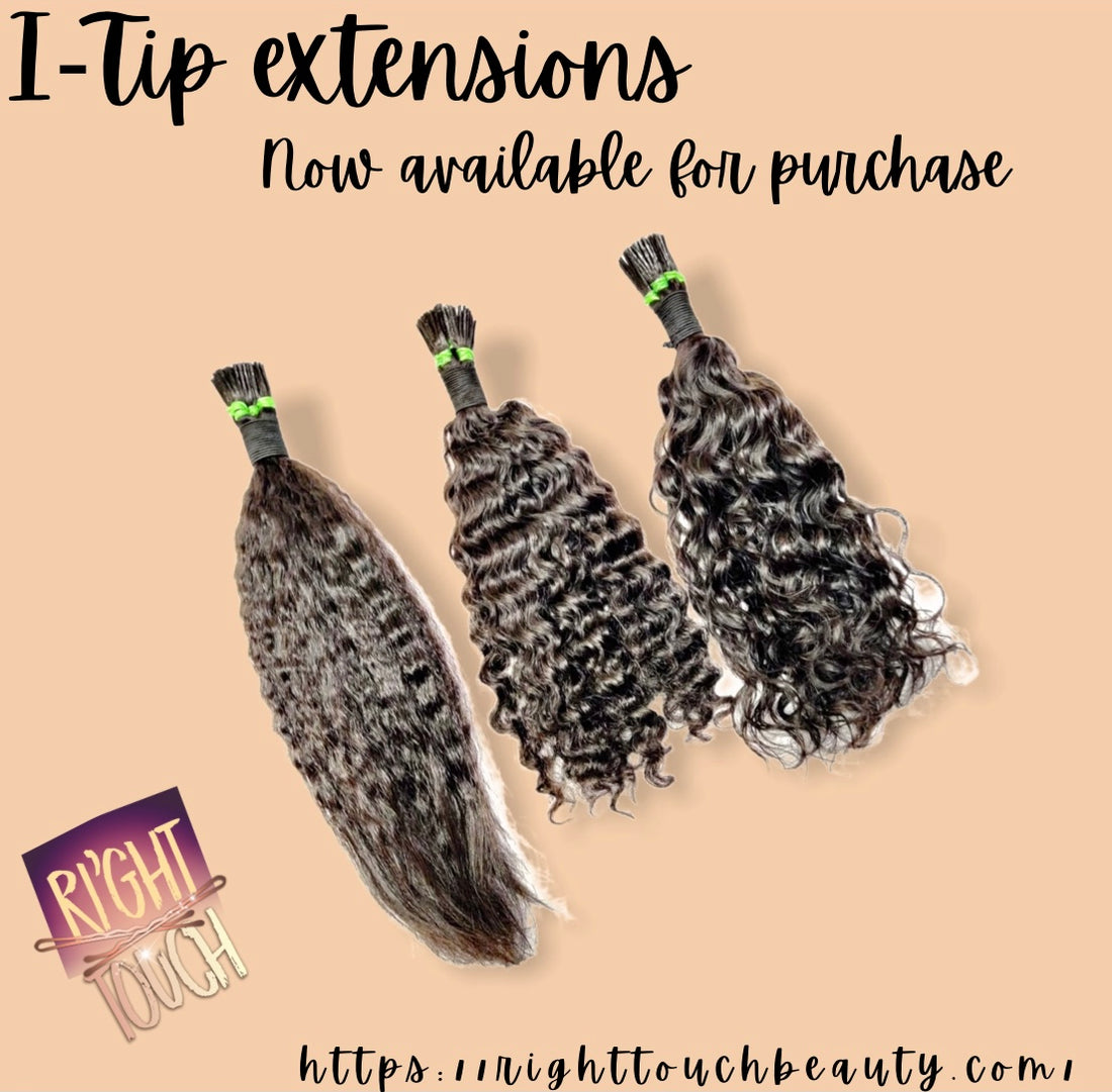 We now sale I-Tip hair extensions