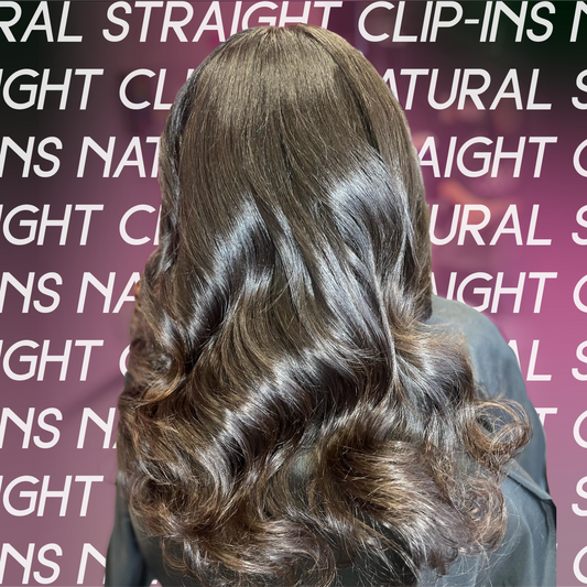 Natural Straight Clip-Ins